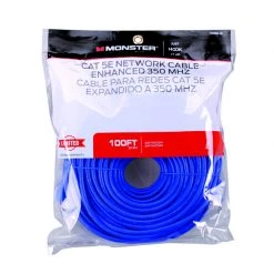 Promo 🧨 Monster Just Hook It Up 100 ft. L Category 5E Networking Cable ✔️