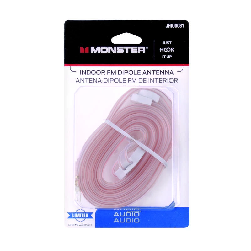 Coupon ๐ Monster Just Hook It Up FM Dipole Antenna 1 pk ๐ 3 Coupon ๐ Monster Just Hook It Up FM Dipole Antenna 1 pk ๐