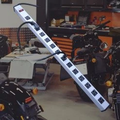 Best deal ⌛ Monster Just Power It Up 10 ft. L 14 outlets Surge Protector Silver 1500 J ✨ -Minwax store online 9165c7bb 7a48 423a a56b 426689892df6