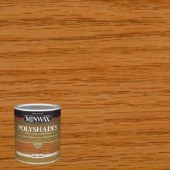 New ๐คฉ Minwax PolyShades Semi-Transparent Satin Pecan Oil-Based Stain/Polyurethane Finish 1 qt ๐ฅ