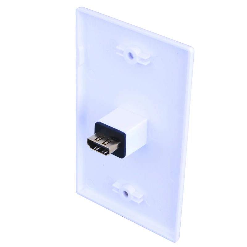 Coupon π Monster Just Hook It Up White 1 gang Plastic HDMI Wall Plate 1 pk π 4 Coupon π Monster Just Hook It Up White 1 gang Plastic HDMI Wall Plate 1 pk π - Image 2