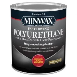 Wholesale ๐ Minwax Semi-Gloss Clear Oil-Based Fast-Drying Polyurethane 1 qt ๐