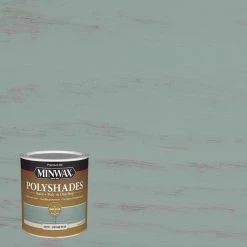 Minwax store online 13 Cheap 😍 Minwax Polyshades Semi-Transparent Satin Vintage Blue Stain/Polyurethane Finish 1 qt 💯