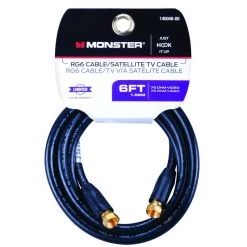 Best Pirce 🔥 Monster Just Hook It Up 6 ft. Video Coaxial Cable 😀