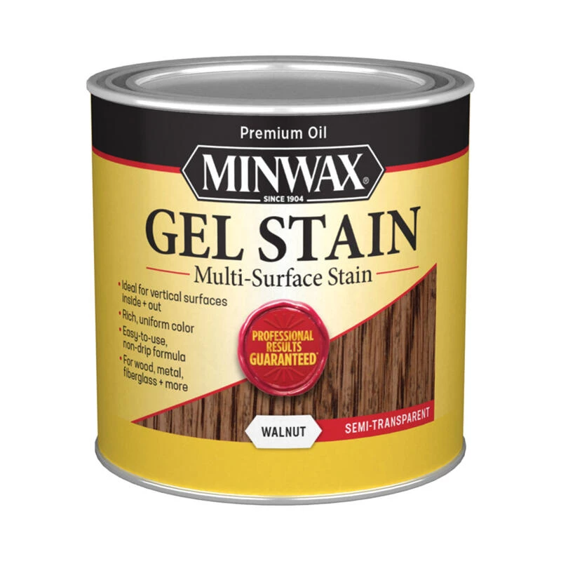 Best Pirce 💯 Minwax Gel Stain Semi-Transparent Walnut Oil-Based Gel Stain 0.5 pt 👍 4 Best Pirce 💯 Minwax Gel Stain Semi-Transparent Walnut Oil-Based Gel Stain 0.5 pt 👍 - Image 2