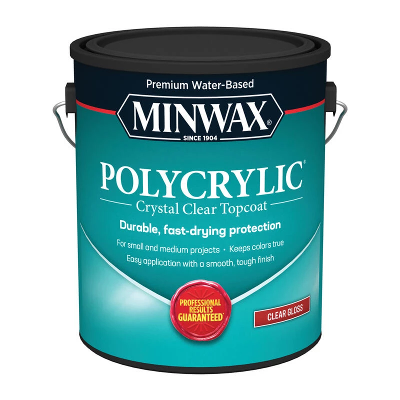 Coupon ❤️ Minwax Polycrylic Gloss Crystal Clear Water-Based Polyurethane 1 gal 🤩 3 Coupon ❤️ Minwax Polycrylic Gloss Crystal Clear Water-Based Polyurethane 1 gal 🤩