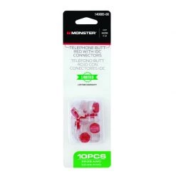 Outlet ⌛ Monster Just Hook It Up 0 ft. L Red Butt Splice 🤩