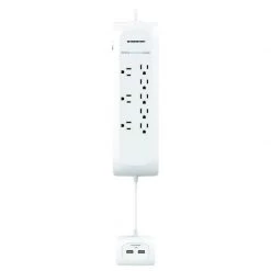 Top 10 ⌛ Monster Just Power It Up 4 ft. L 8 outlets Surge Protector White 1080 J 👏