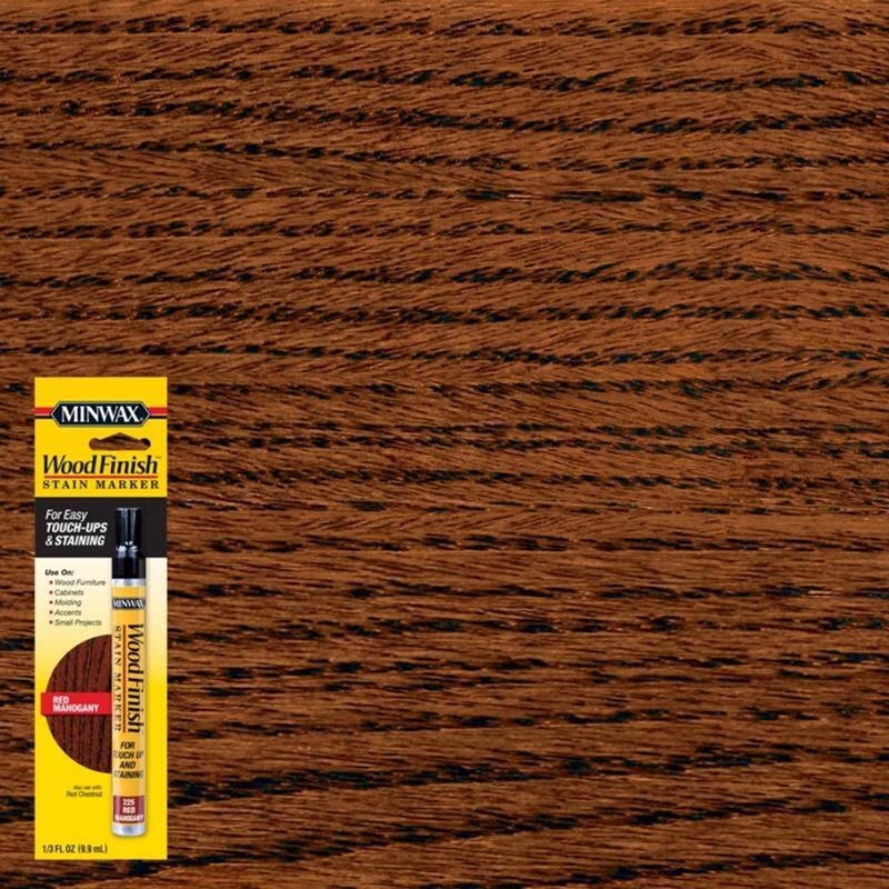Cheapest โญ Minwax Wood Finish Stain Marker Semi-Transparent Red Mahogany Oil-Based Stain Marker 0.33 oz ๐ 3 Cheapest โญ Minwax Wood Finish Stain Marker Semi-Transparent Red Mahogany Oil-Based Stain Marker 0.33 oz ๐