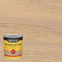 Wholesale ✔️ Minwax Wood Finish Semi-Transparent Pickled Oak Oil-Based Penetrating Wood Stain 1 qt 🔔
