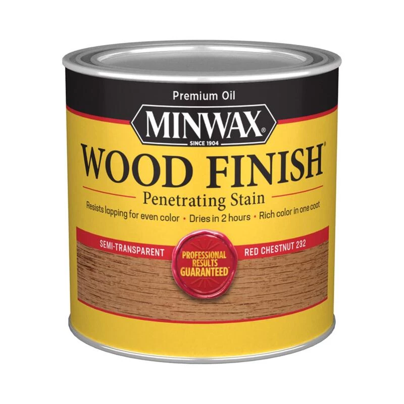 Buy ❤️ Minwax Wood Finish Semi-Transparent Red Chestnut Oil-Based Penetrating Wood Stain 0.5 pt 😀 4 Buy ❤️ Minwax Wood Finish Semi-Transparent Red Chestnut Oil-Based Penetrating Wood Stain 0.5 pt 😀 - Image 2