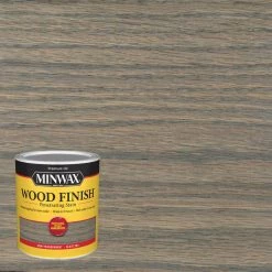 Minwax store online 5 Coupon 🔥 Minwax Wood Finish Semi-Transparent Slate Oil-Based Penetrating Wood Stain 1 qt 🛒