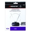 New 🌟 Monster Just Hook It Up Indoor FM/HDTV/UHF/VHF Antenna 1 pk 🤩