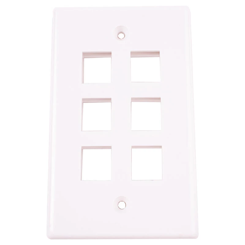 Deals 🛒 Monster Just Hook It Up White 6 gang Plastic Keystone Wall Plate 1 pk 🎁 4 Deals 🛒 Monster Just Hook It Up White 6 gang Plastic Keystone Wall Plate 1 pk 🎁 - Image 2
