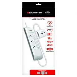 Top 10 ⌛ Monster Just Power It Up 4 ft. L 8 outlets Surge Protector White 1080 J 👏 -Minwax store online e42bb703 bee7 4c1b 9614 fa706e8ed9eb