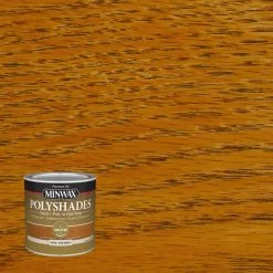 Best Pirce 🔥 Minwax PolyShades Semi-Transparent Satin Olde Maple Oil-Based Stain/Polyurethane Finish 0.5 pt ✔️