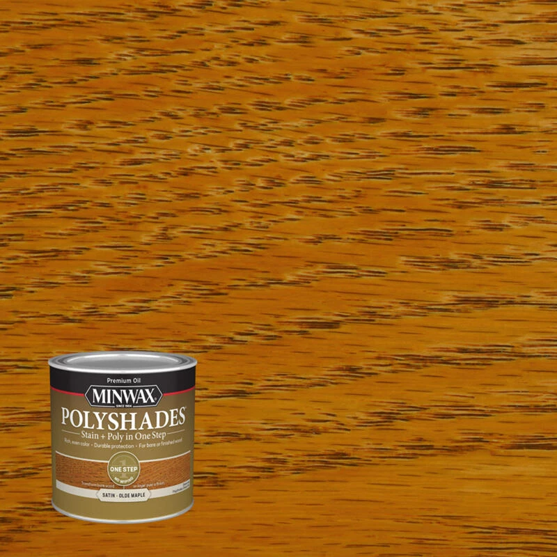 Best Pirce ๐ฅ Minwax PolyShades Semi-Transparent Satin Olde Maple Oil-Based Stain/Polyurethane Finish 0.5 pt โ๏ธ 3 Best Pirce ๐ฅ Minwax PolyShades Semi-Transparent Satin Olde Maple Oil-Based Stain/Polyurethane Finish 0.5 pt โ๏ธ