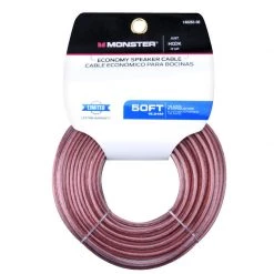 Discount ❤️ Monster Just Hook It Up 50 ft. L Speaker Wire AWG ✔️