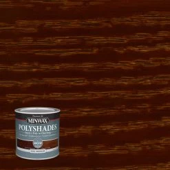 Top 10 👍 Minwax PolyShades Semi-Transparent Gloss Mission Oak Stain/Polyurethane Finish 0.5 pt ✨