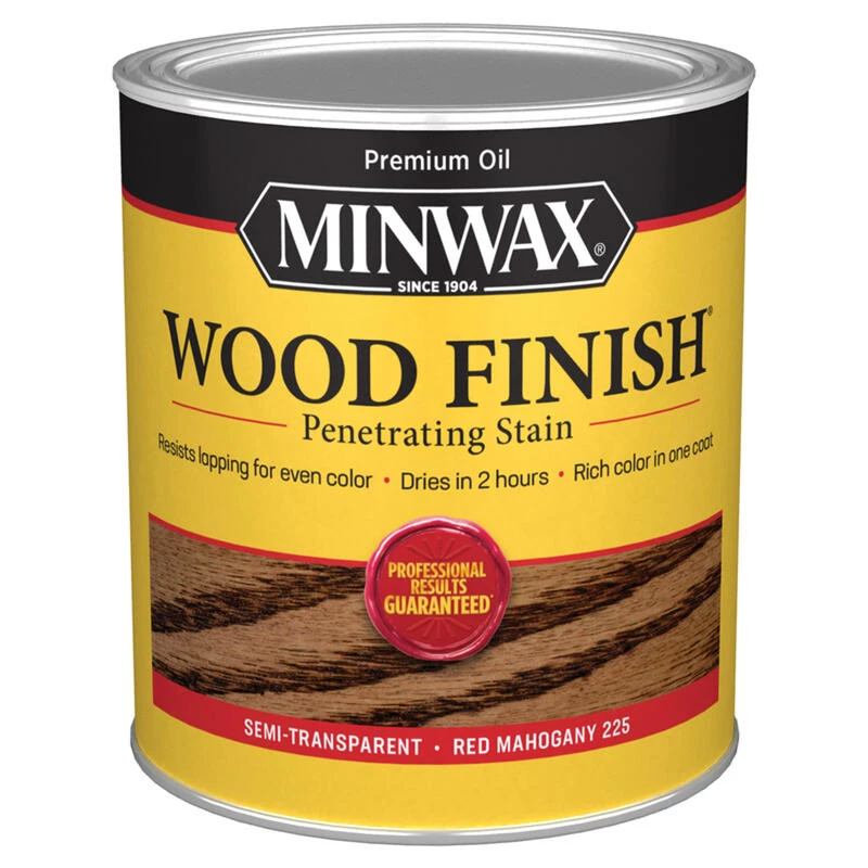 Brand new ❤️ Minwax Wood Finish Semi-Transparent Red Mahogany Oil-Based Penetrating Wood Stain 1 qt ✔️ 4 Brand new ❤️ Minwax Wood Finish Semi-Transparent Red Mahogany Oil-Based Penetrating Wood Stain 1 qt ✔️ - Image 2