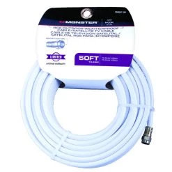 Brand new โค๏ธ Monster Just Hook It Up 50 ft. Video Coaxial Cable ๐
