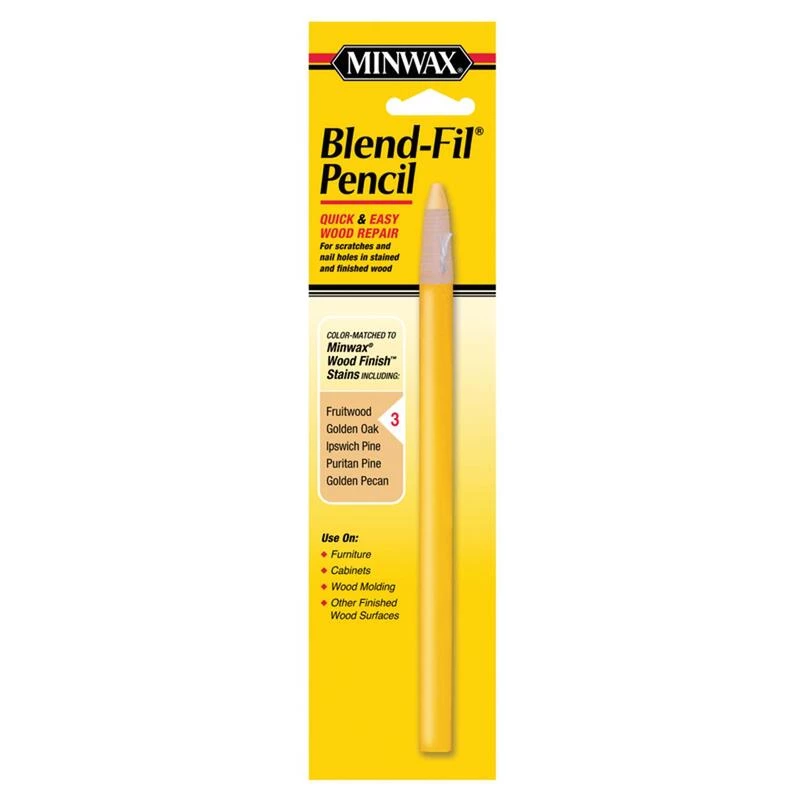 Cheap ๐ Minwax Blend-Fil No.3 Fruitwood, Golden Oak, Golden Pecan, Pine, Puritan Wood Pencil 0.8 oz โค๏ธ 4 Cheap ๐ Minwax Blend-Fil No.3 Fruitwood, Golden Oak, Golden Pecan, Pine, Puritan Wood Pencil 0.8 oz โค๏ธ - Image 2